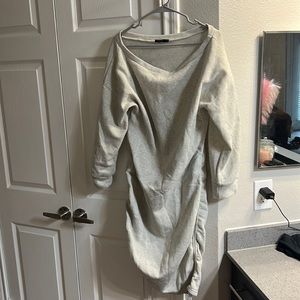 Shein off the shoulder sweater dress